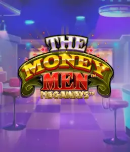 Immerse yourself the thrilling world of The Money Men Megaways game by Pragmatic Play, showcasing a striking logo with shining stars on a lavish background. This image portrays the glamour and excitement of Megaways slots with its stunning ambiance and design. Great for slot game lovers seeking Vegas-style excitement. 